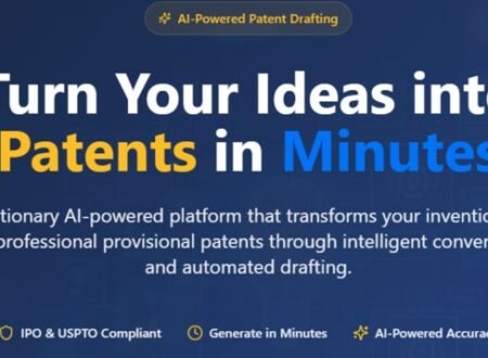 Empowering Innovators, Startups, and Researchers to Draft Patents in Minutes